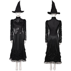 Wicked(2024) Elphaba Tenue Noir Cosplay Costume