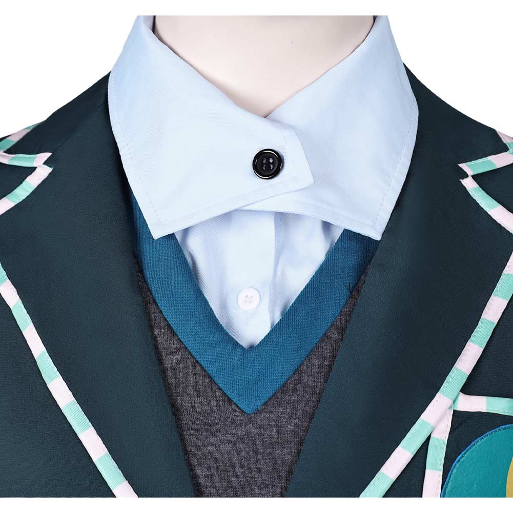 Wicked(2024) Pfannee Uniforme Vert Cosplay Costume