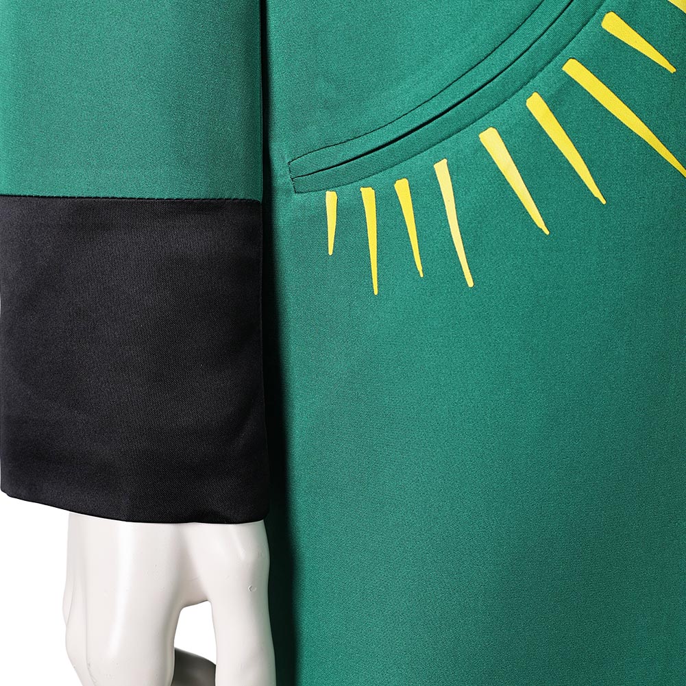 Wicked(2024) The Wizard Tenue Verte Cosplay Costume
