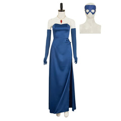 Dispatch(2025) Blazer Robe Bleue Cosplay Costume