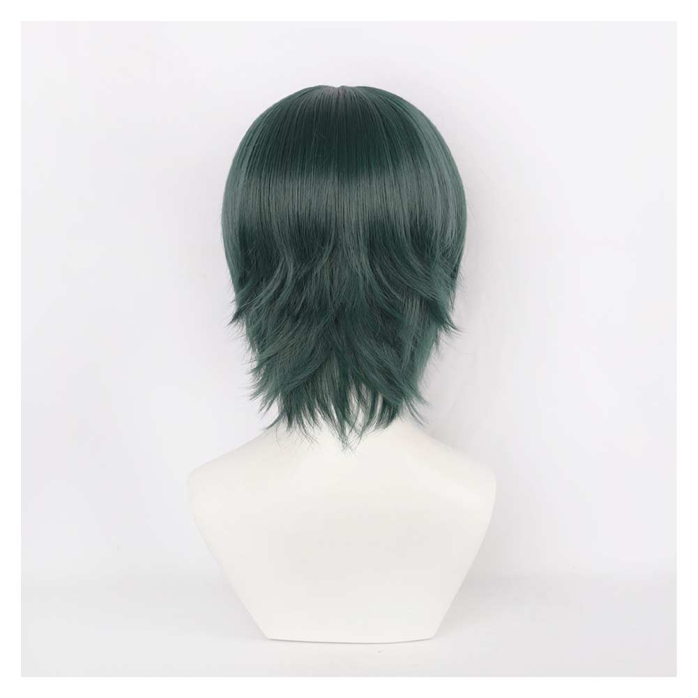 Zenin Maki Cosplay Perruque Verte Courte