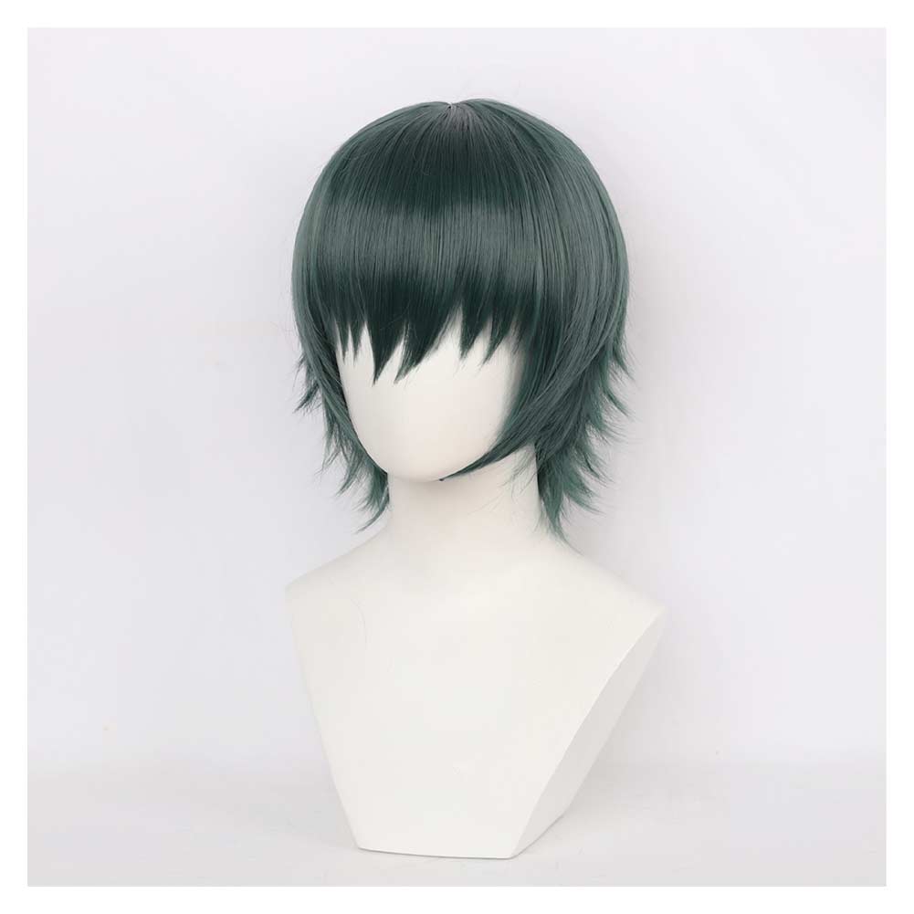 Zenin Maki Cosplay Perruque Verte Courte
