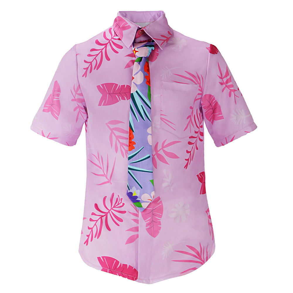 Zootopia 2(2025) Nick Wilde Chemise Rose Cosplay Costume