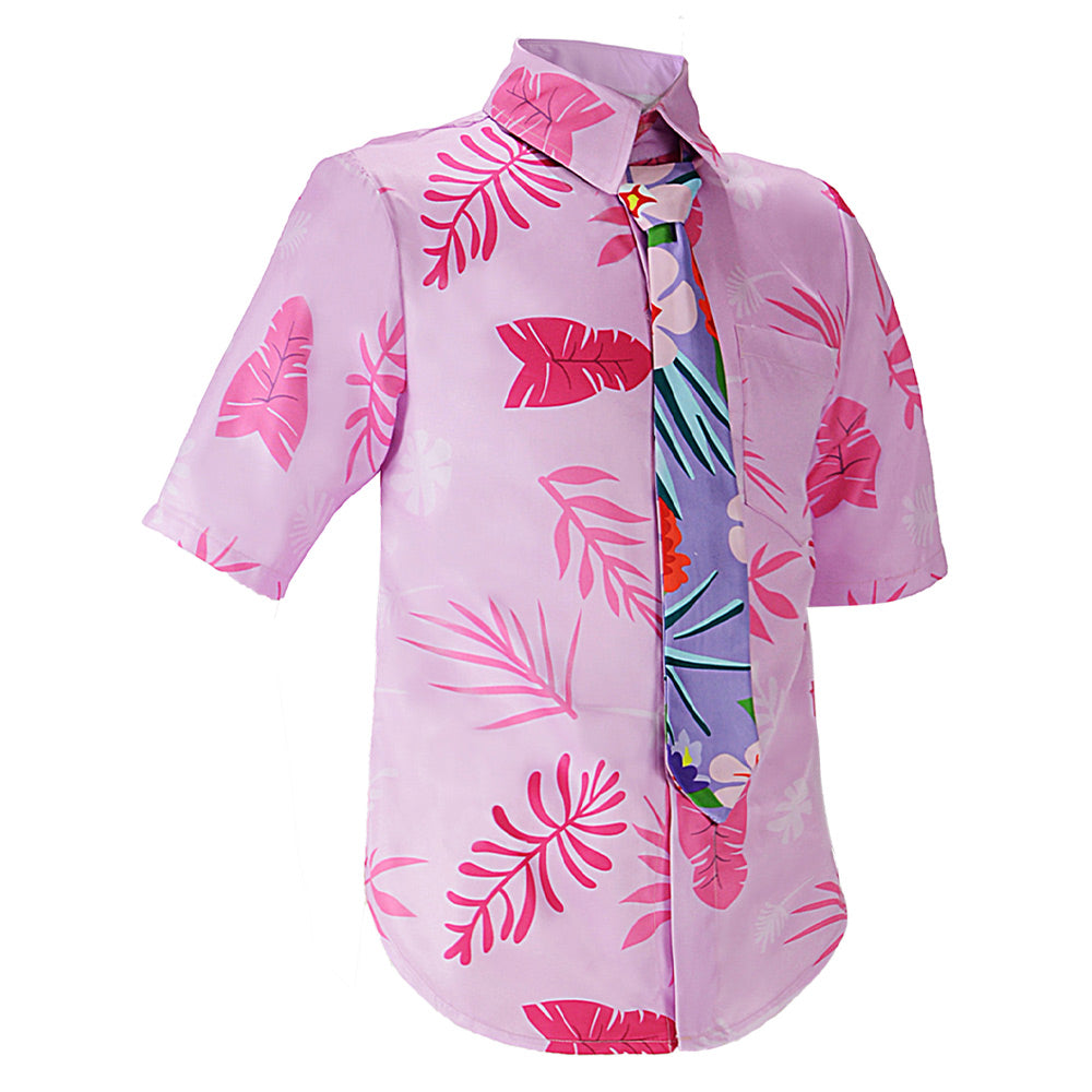 Zootopia 2(2025) Nick Wilde Chemise Rose Cosplay Costume