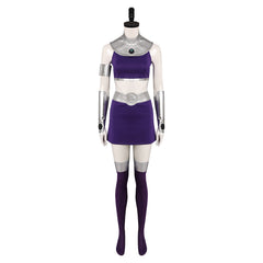 DC Adulte Teen Titans Les Jeunes Titans Starfire Robe Cosplay Costume