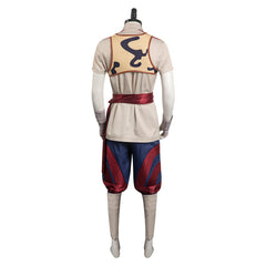 Mortal Kombat Liu Kang Cosplay Costume Outfits Halloween Carnival Party Suit