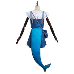 Hololive Vtuber Gawr Gura Uniforme Cosplay Costume