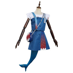 Hololive Vtuber Gawr Gura Uniforme Cosplay Costume