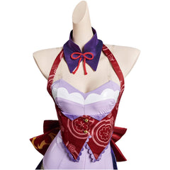Genshin Impact Beelzebul Baal Raiden Shogun Bunny Girl Cosplay Costume Design Original- Cossky