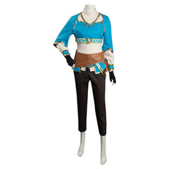 Adulte The Legend of Zelda: Breath of the Wild Zelda Cosplay Costume