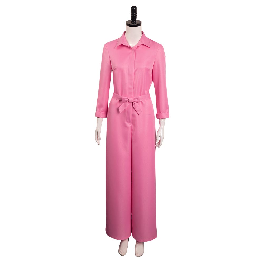 2023 Film Barbie Rose Combinaison Femme Margot Robbie Barbie Cosplay Costume