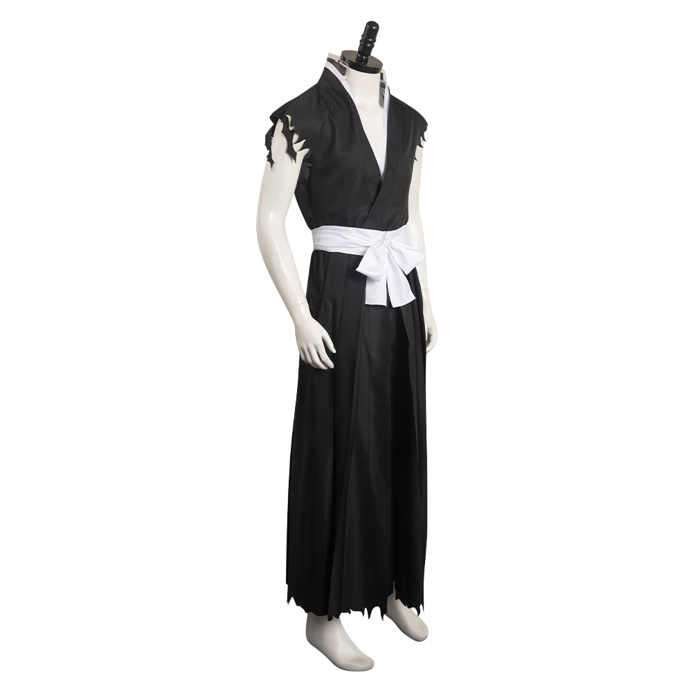 Bleach Kurosaki Ichigo Noir Uniform Cosplay Costume Halloween Carnaval