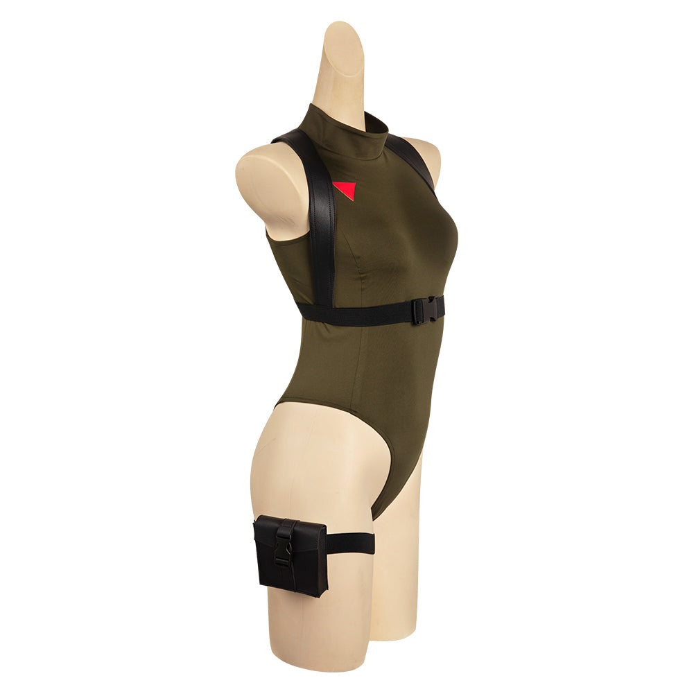 Street Fighter Alpha 3 Cammy White Jeu Cosplay Costume