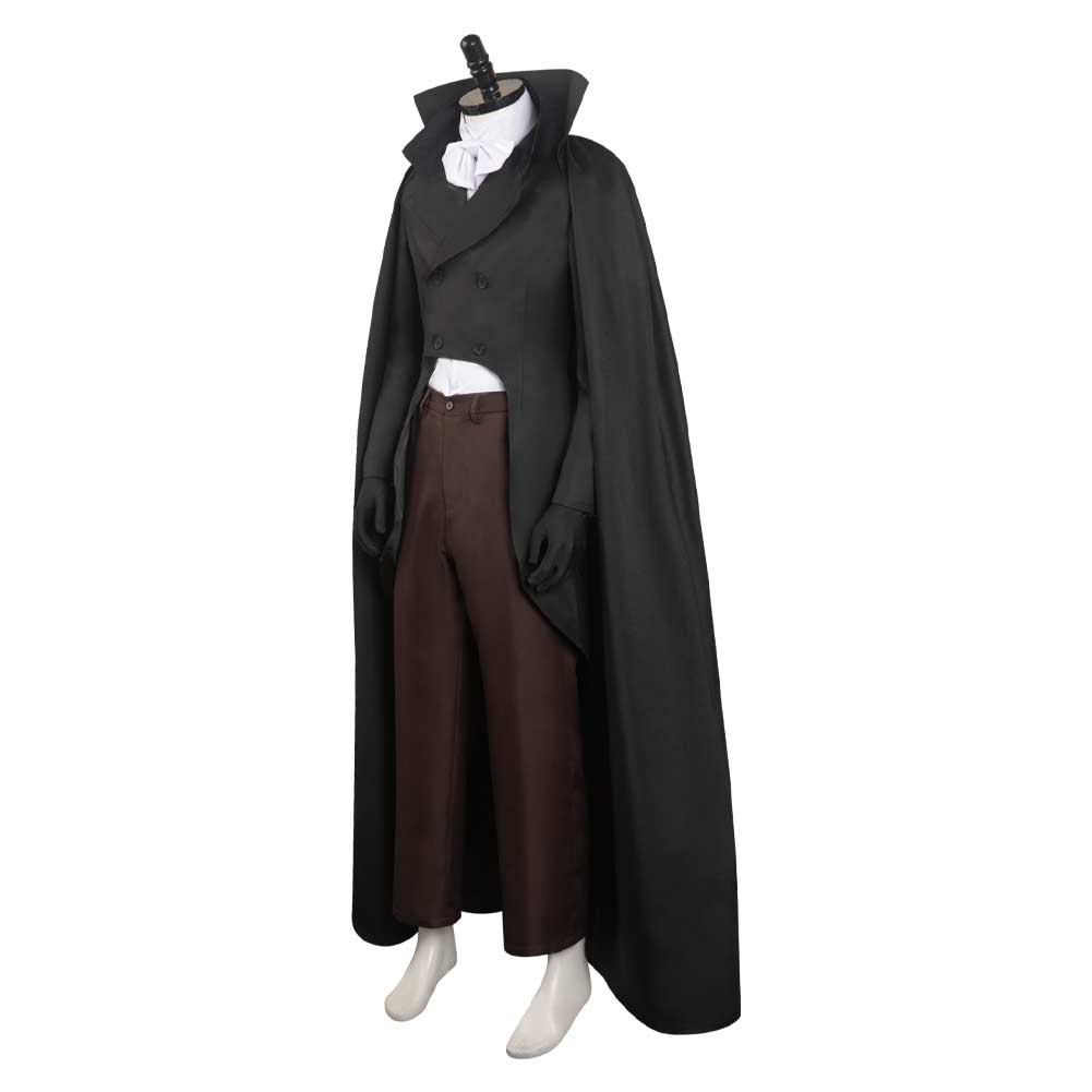 2023 Film Haunted Mansion Hatbox Ghost Horror Tenue Cosplay Costume