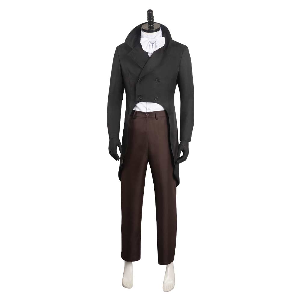 2023 Film Haunted Mansion Hatbox Ghost Horror Tenue Cosplay Costume