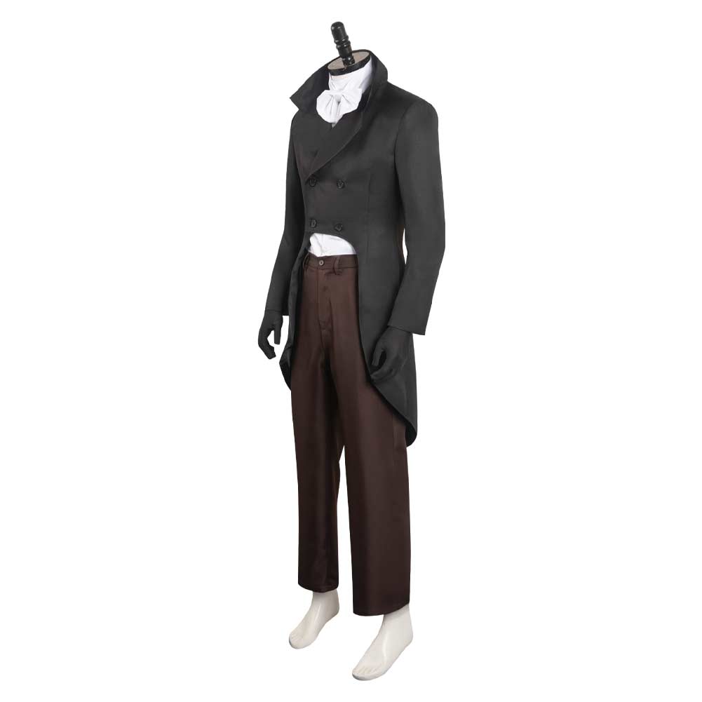 2023 Film Haunted Mansion Hatbox Ghost Horror Tenue Cosplay Costume
