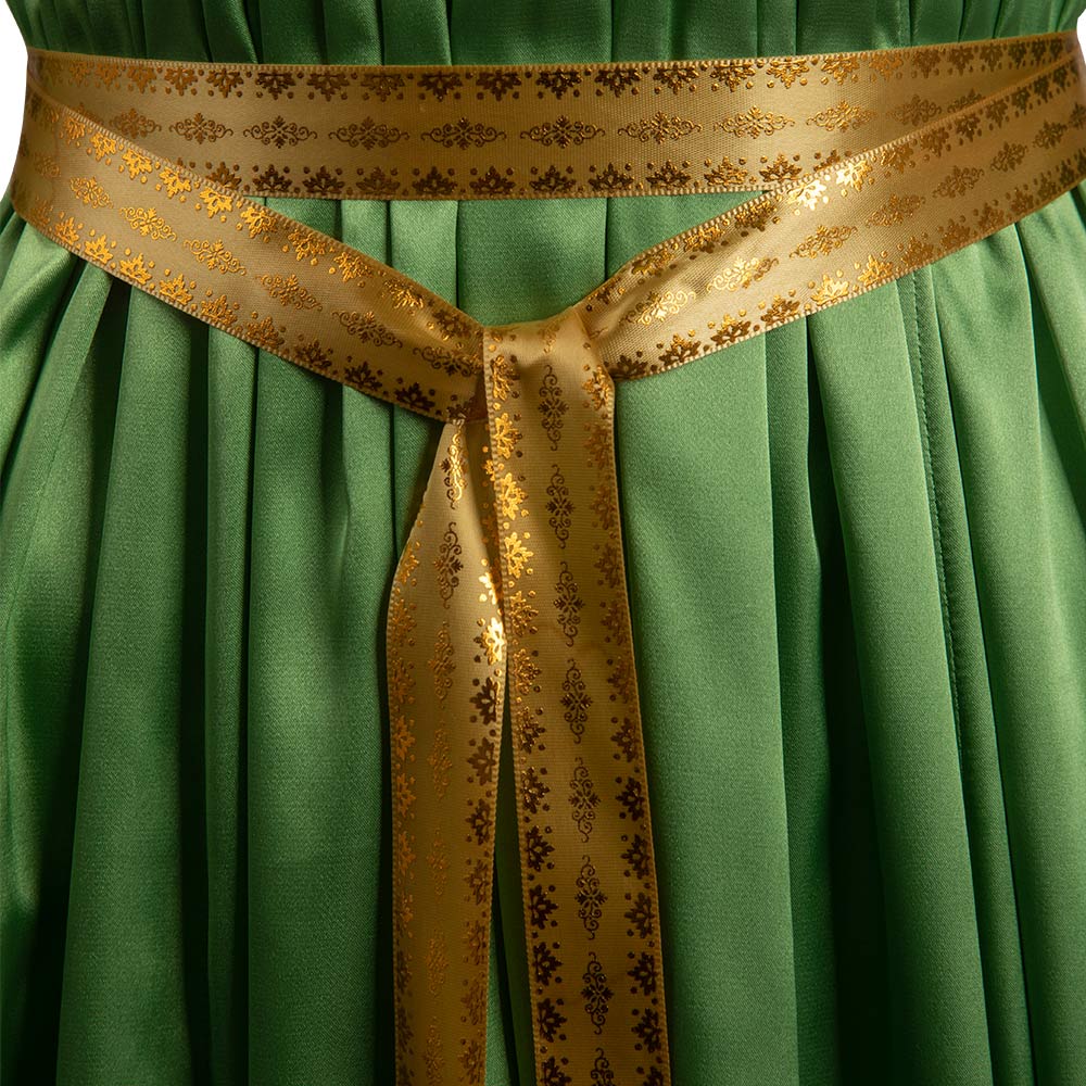 Star Wars Leia Robe Vert Mariée Cosplay Costume Carnaval