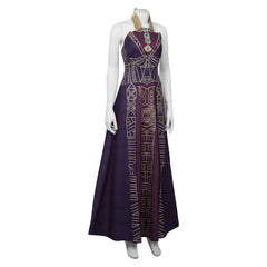 Adulte Black Panther Wakanda Forever Ramonda Robe Cosplay Costume