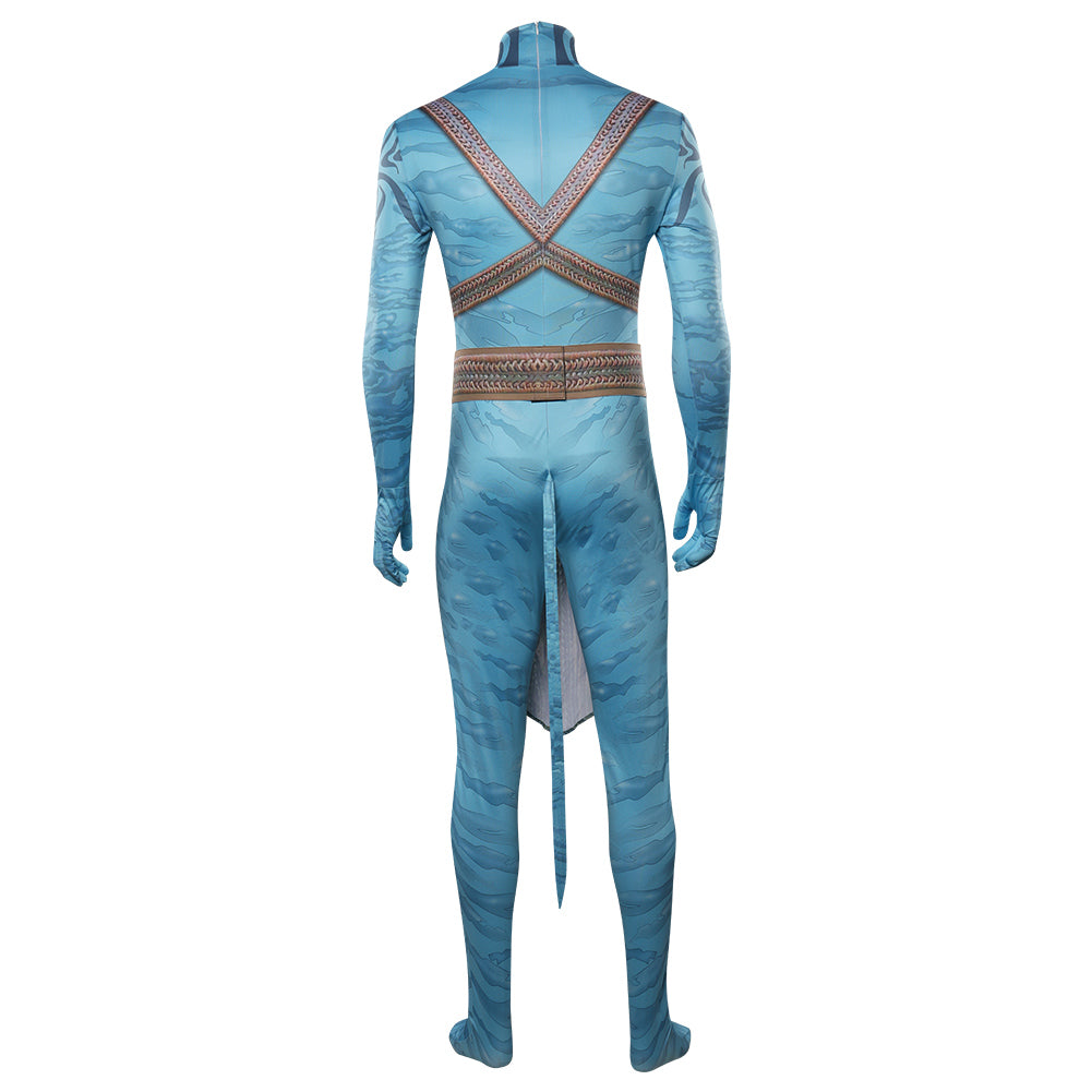 Kids Children Avatar: The Way of Water Jake Sully Cosplay Costume Outfits Halloween Carnival Party Suit