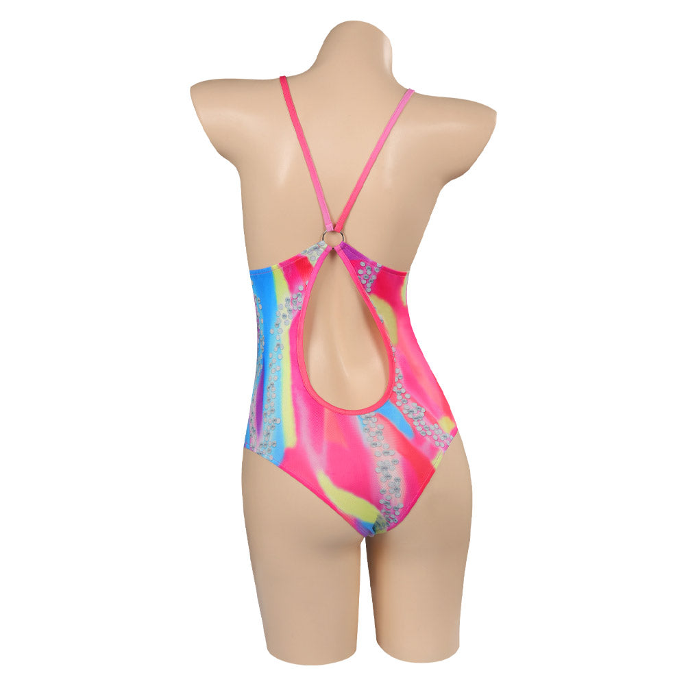 Film Barbie Maillot de Bain une Pièce Costume Design Original