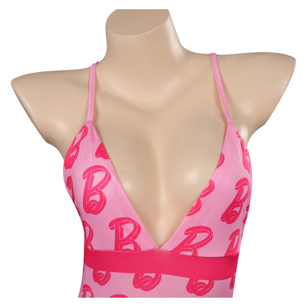 Film Barbie Maillot de Bain une Pièce Imprimé Costume Design Original