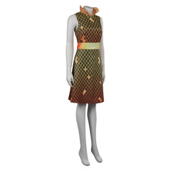 Adulte Film Elemental Ember Robe Uniforme Cosplay Costume