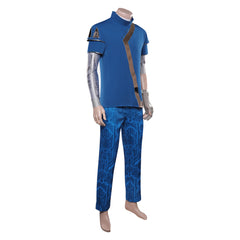 2022 Adulte Zombies 3 A-Lan Cosplay Costume Halloween Carnaval