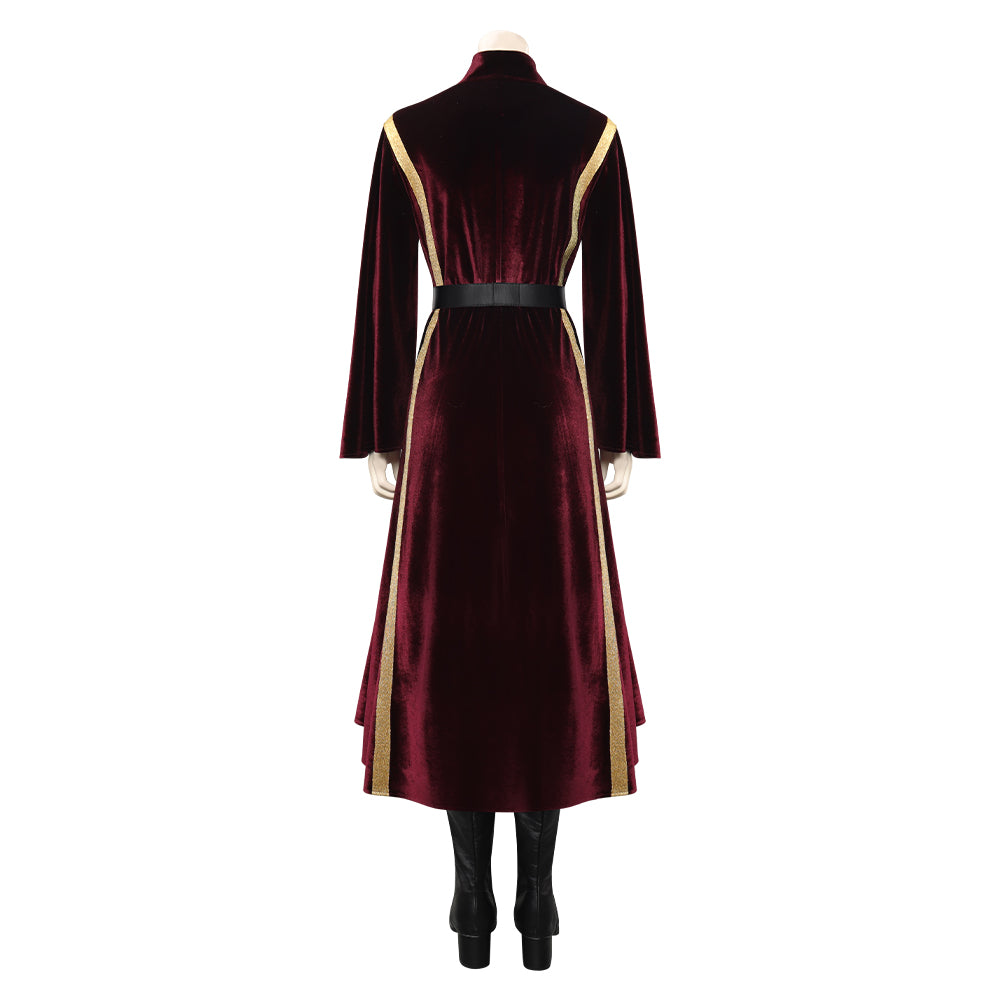 Adulte Star Wars Padme Amidala Femme Cosplay Costume Halloween Carnaval
