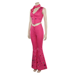 2023 Film Barbie Barbie Cow-boy Rose Cosplay Costume Carnaval