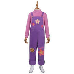2022 Turning Red Alerte Rouge Enfant Abby Cosplay Costume