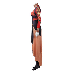 2022 Black Panther: Wakanda Forever Okoye Combinaison Cosplay Costume Halloween Carnaval