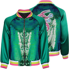 Zombies 3 Bucky Paillettes Veste Manteau Cosplay Costume