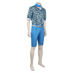 2023 Film Barbie Ken Uniform Bleu Emsemble Cosplay Costume