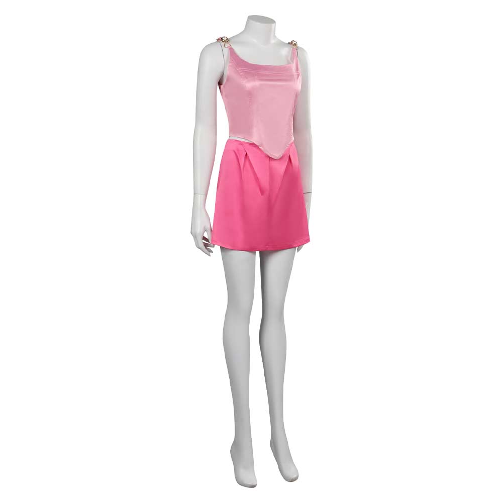 Film Barbie Margot Robbie Barbie Elingue Ensemble Costume Carnaval