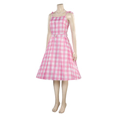 2023 Film Enfant Barbie Ensemble Robe Rose Cosplay Costume Carnaval