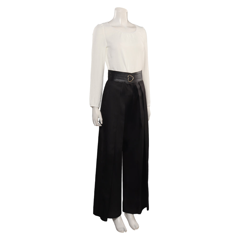 The Witcher Yennefer Blanc Uniform Cosplay Costume Carnaval