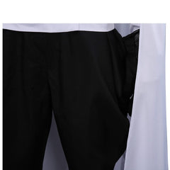 White Fighting Tenue Cosplay Costume