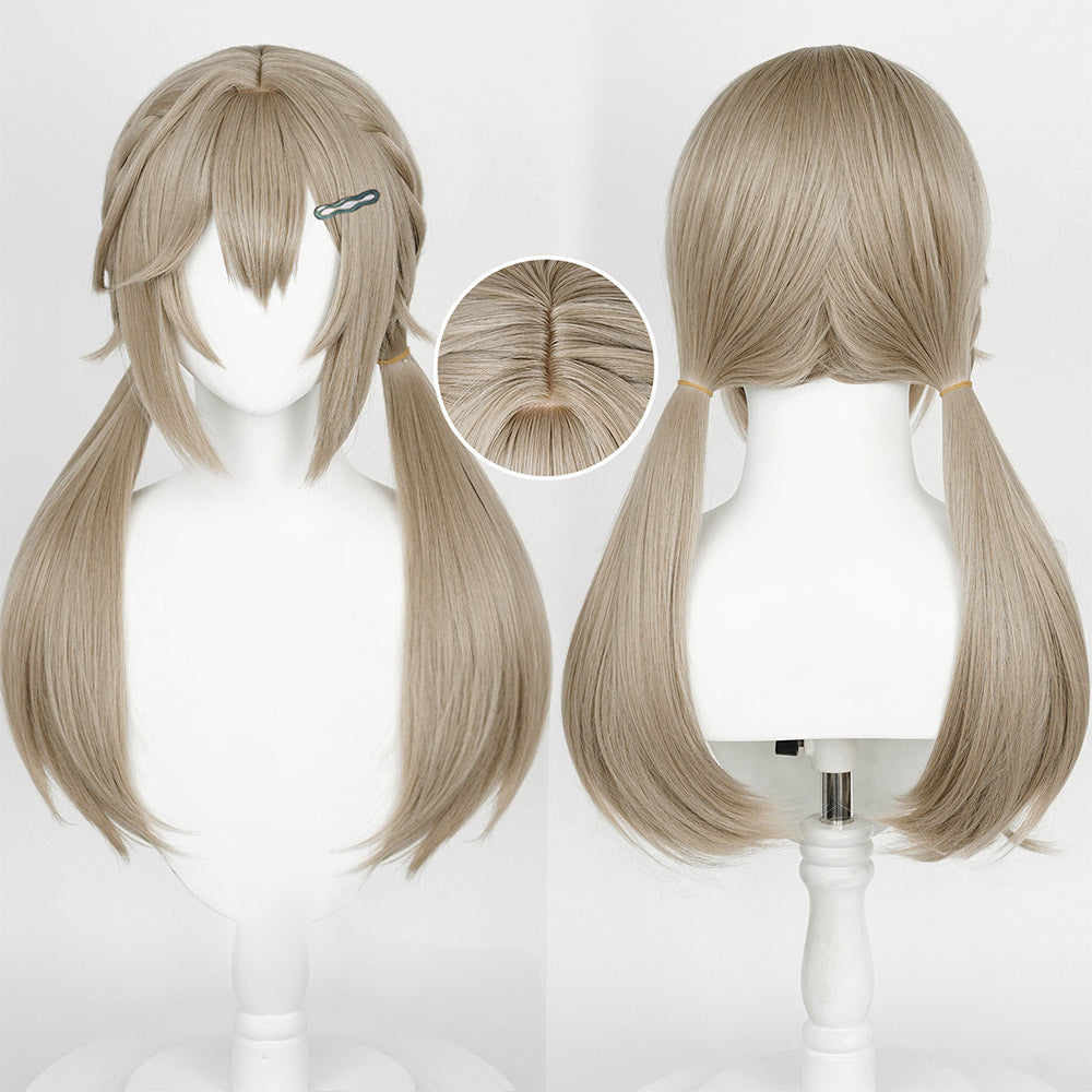 Jeu Honkai: Star Rail Qingque Cosplay Perruque