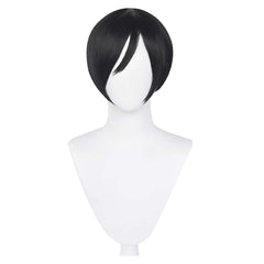 Resident Evil 4 Ada Wong Perruque Halloween Carnaval Accessoire
