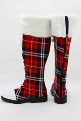 LoveLive! Botte Cosplay Chaussures Noël Version