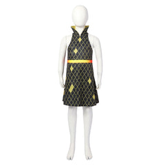 Enfant Film Elemental Ember Robe+Veste+Masque Cosplay Costume