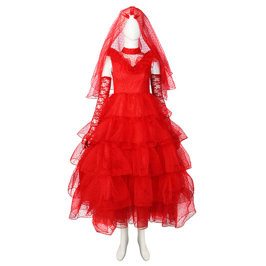 Film BeetleJuice Lydia Deetz Cosplay Costume