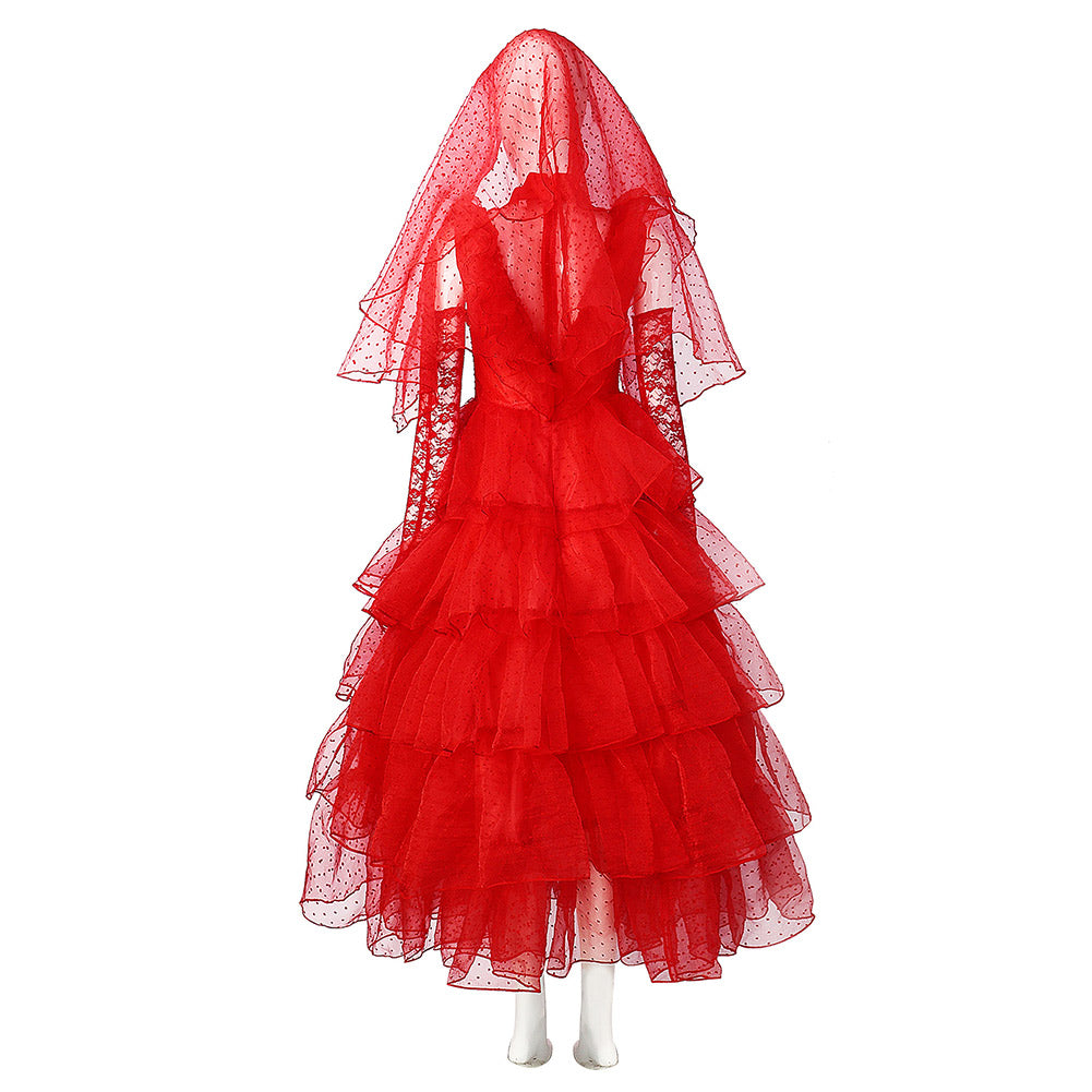 Film BeetleJuice Lydia Deetz Cosplay Costume