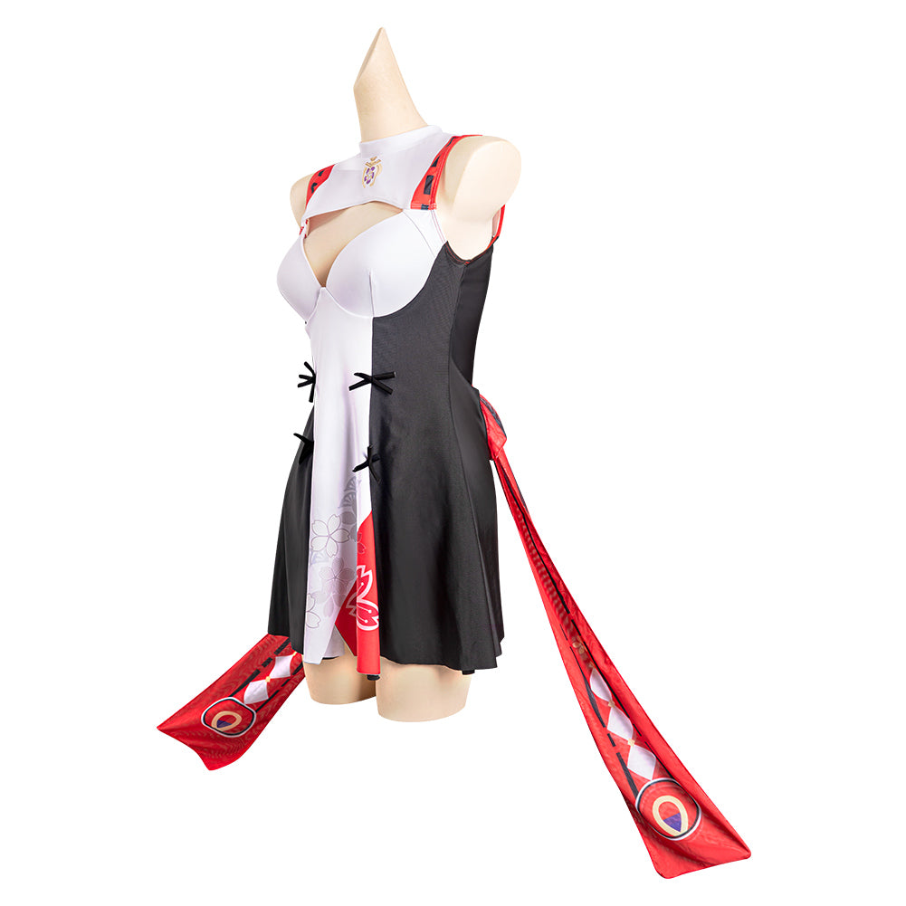 Genshin Impact Yae Miko Maillot de Bain Cosplay Costume Design Original