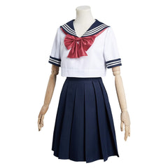 Akebi-chan no Sērāfuku à Manches Courtes Cosplay Costume