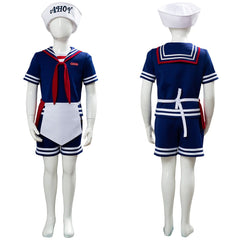 Stranger Things 3 Scoops Ahoy Steve Harrington Cosplay Costume Enfant
