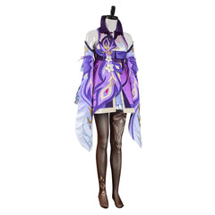 Adulte Femme Genshin Impact Keqing Uniforme Cosplay Costume