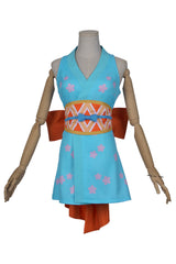 One Piece Wano Nami Wanokuni Style Cosplay Costume Halloween Carnival