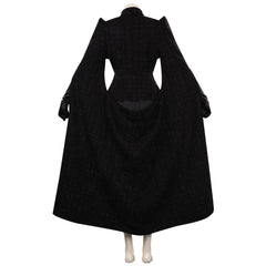 Cruella Emma Stone Cruella Manteau Noir Cosplay Costume