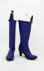 Beyond the Boundary Mitsuki Nase Cosplay Chaussures Bleu